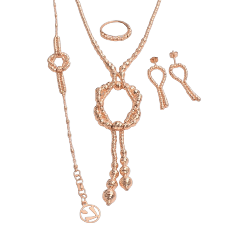 طقم ذهب -وزن ذهب 32.85 -عيار 21