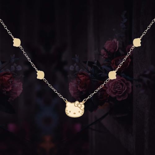 قلادة ذهب - عيار18 - وزن 1.4 جرام