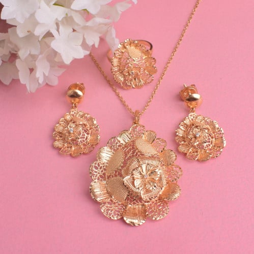 نصف طقم ذهب - وزن ذهب 19.57- عيار 21