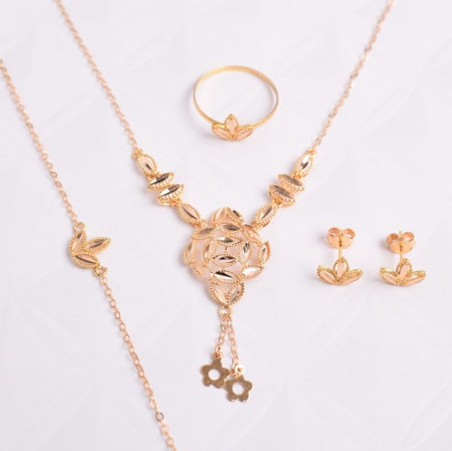 طقم ذهب -وزن ذهب 7.51-عيار 21