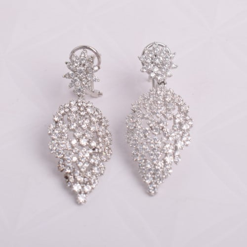 حلق ذهب -وزن ذهب 7.75-عيار 18