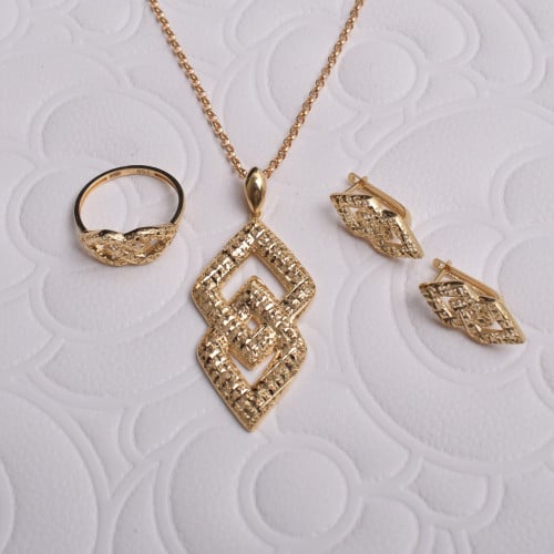 نصف طقم ذهب - وزن ذهب8.8- عيار 18