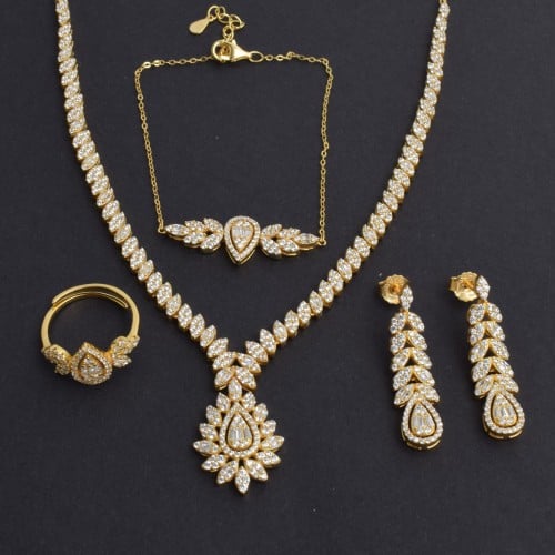 طقم فضه-وزن الفضة 25.6- عيار 925