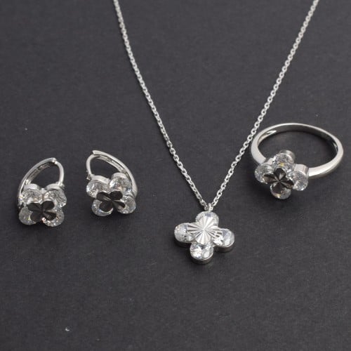 نصف طقم فضة-وزن الفضة 7.8- عيار 925