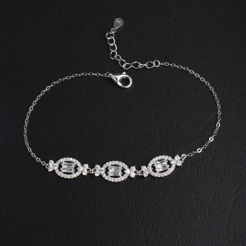 سوارة فضة- وزن الفضة 2.9- عيار 925