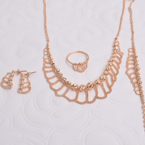 طقم ذهب -وزن ذهب 27.16 -عيار 21