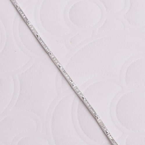 سوارة الماس-وزن الذهب 0.5-وزن الماس 0.760-عيار 18