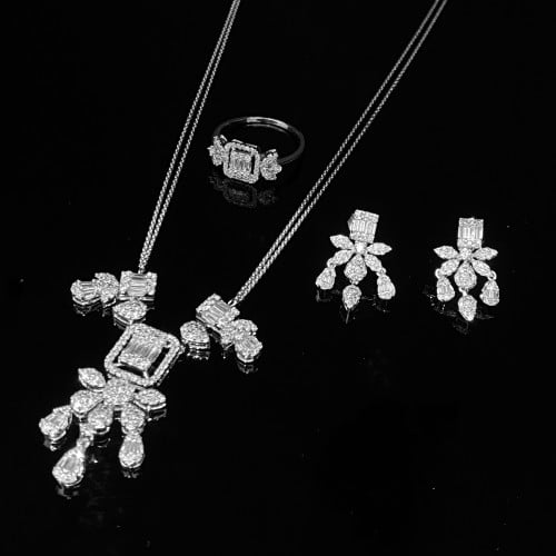 نصف طقم الماس