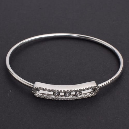 سوارة فضة- وزن الفضة 7.3- عيار 925