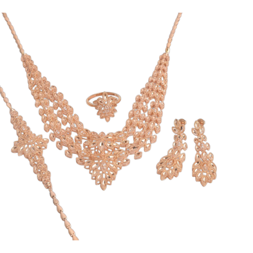 طقم ذهب -وزن ذهب 57.36 -عيار 21