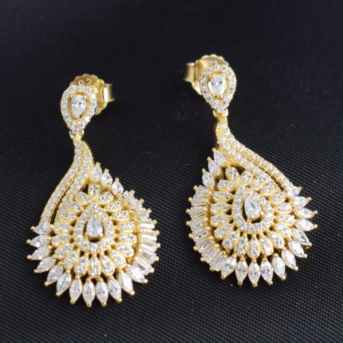 حلق فضة - وزن الفضة 6.6- عيار 925