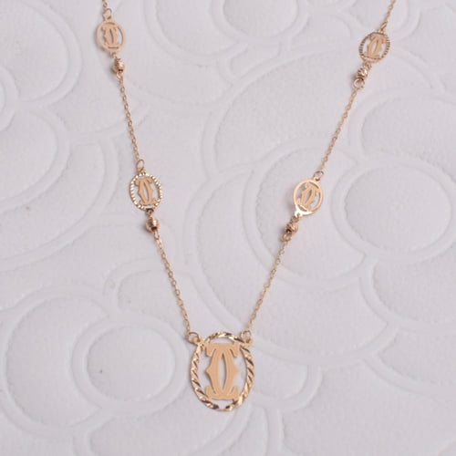 قلادة ذهب - عيار21 - وزن 1.07