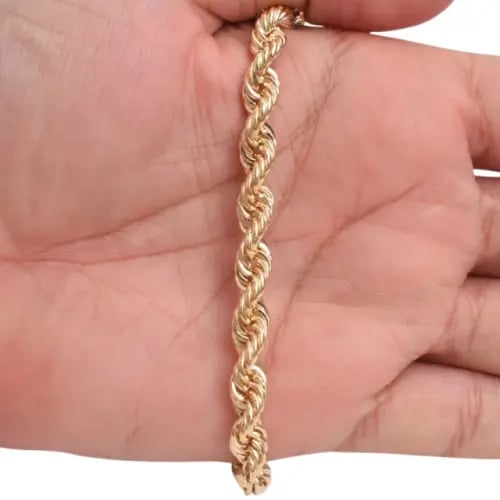 سوارة ذهب - الوزن 12.39 G- عيار 18