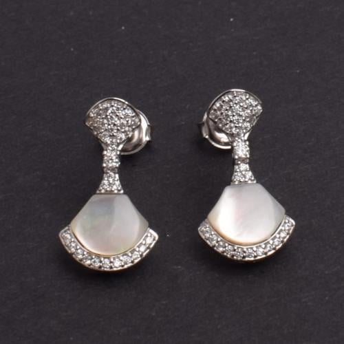 حلق فضة - وزن الفضة 2.5- عيار 925