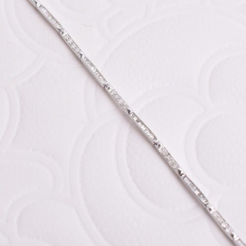 سوارة الماس-وزن الذهب 0.5-وزن الماس 760-عيار 18