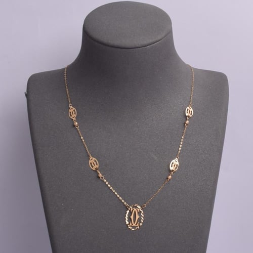 قلادة ذهب - عيار21 - وزن 1.07