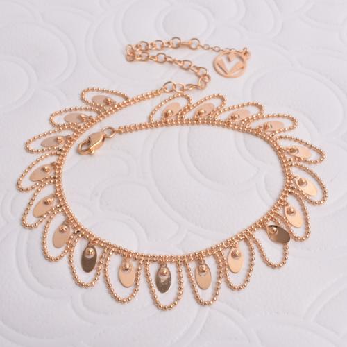 خلخال ذهب - وزن ذهب 10.42 - العيار 21