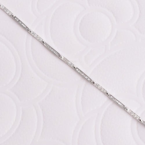 سوارة الماس-وزن الذهب 0.5-وزن الماس 0.760-عيار 18