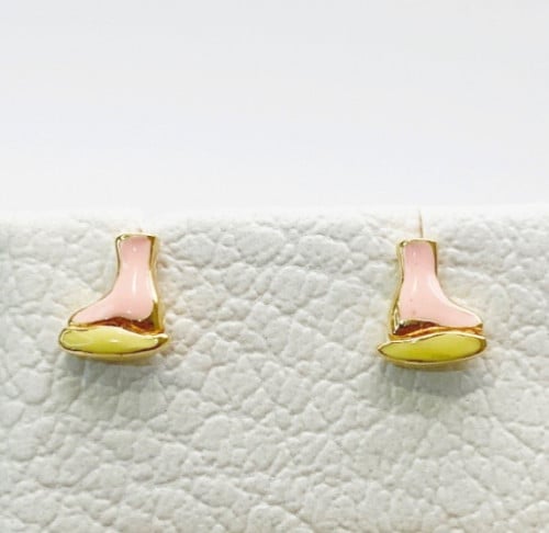 حلق ذهب اطفال عيار 18