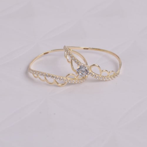 توينز ذهب - وزن ذهب 1.52- عيار 18