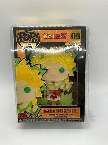 Funko Pop! Pin Legendary Super Saiyan Broly Dragon...