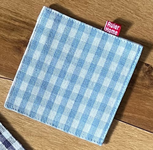 كوستر قماشي كاروهات