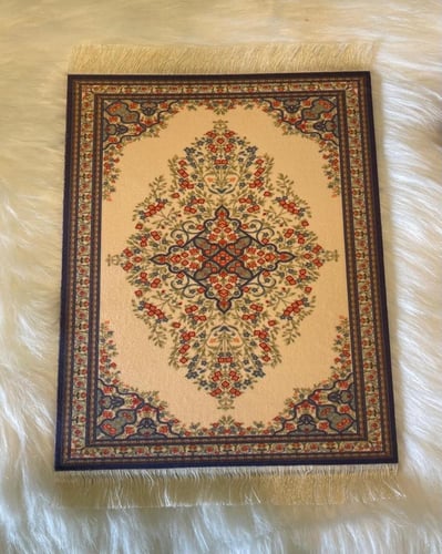 كوستر سجادة | زينة ومقعد للأكواب -SIZE:L