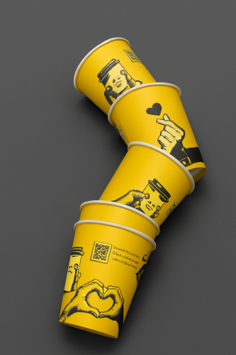 اكواب حمصة شغف -12oz-9oz -شدة 50 كوب