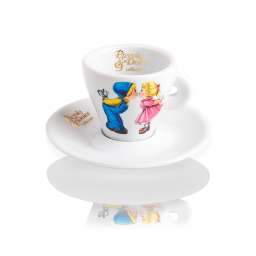 كوب اسبريسو - White ceramic cup Piccolo & Dolce