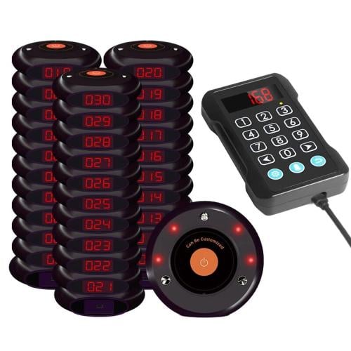 جهاز نداء لاسلكي | شاشة مرقمة | 10 بيجر