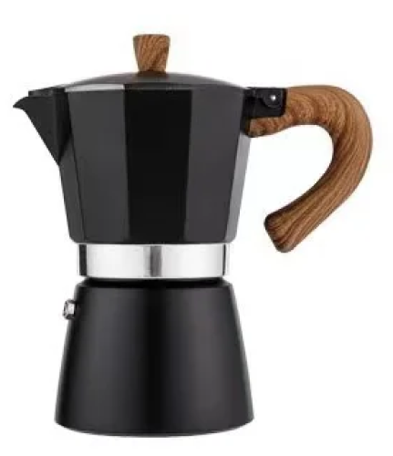 صانعة الاسبريسو |موكا بوت Moka pot| اسود | 150ML