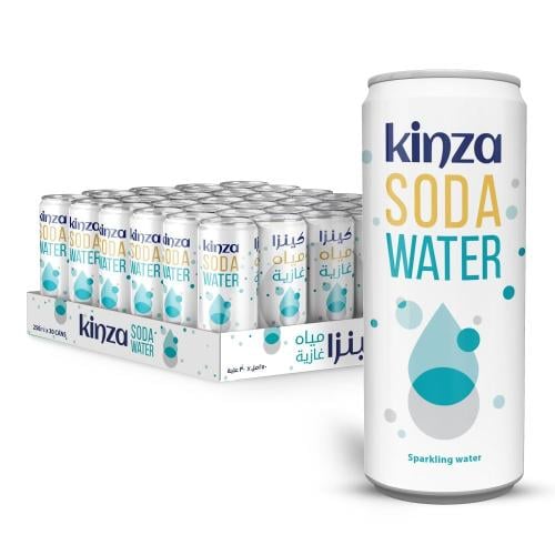 مياه غازية كينزا 250ml - كرتون 30 حبة