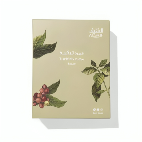 قهوة تركية - وسط سادة | السيف | 200G