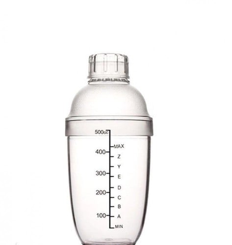 شيكر شفاف لخلط الحليب مع القهوة - 500ml