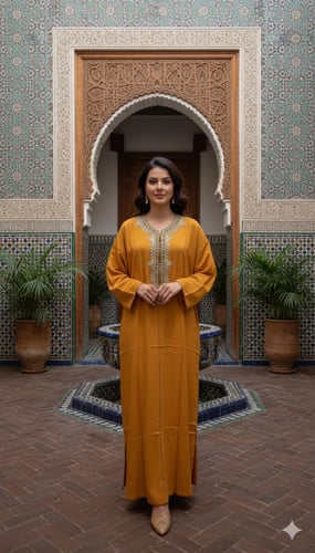 جلابية مغربية