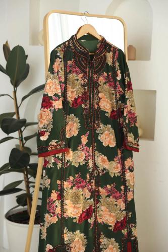 جلابية كويتية مشجرة