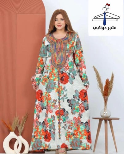 جلابيات جلابية ورود