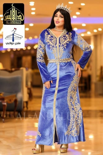 قفطان بتطريز ملكي فخم