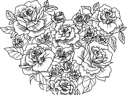 ورود علي شكل قلب