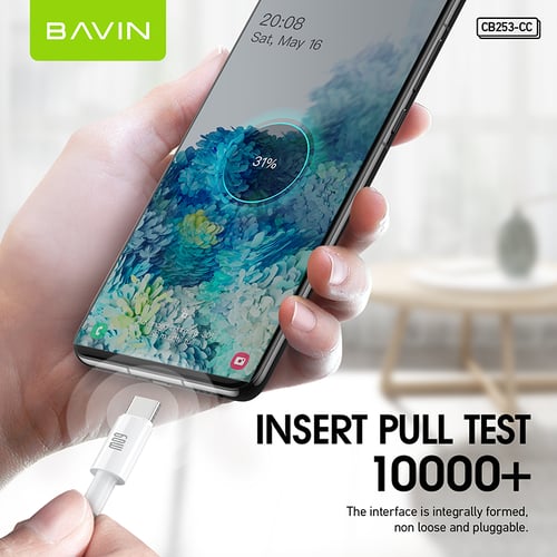 كيبل تايب سي بقوة 60W بافين