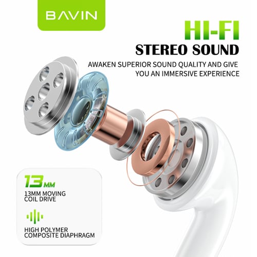 سماعات ايربودز بافين الاصدار الثاني