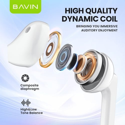 سماعات تايب سي سلكية من بافين