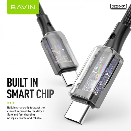 سلك شاحن تايب سي 100w