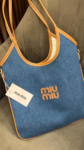 شنطة ميو ميو miu miu قماش