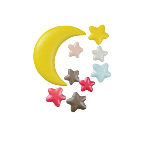 ديكور جداري زينة - القمر و النجوم