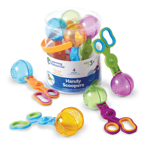 Educational scoops game to develop children's fine...