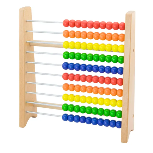 Wooden educational counter for children to learn c...