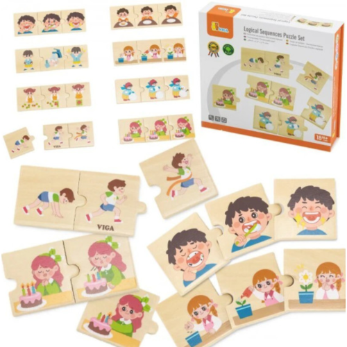 Educational follow-up game for children to develop...