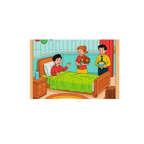 بازل زيارة المريض للأطفال