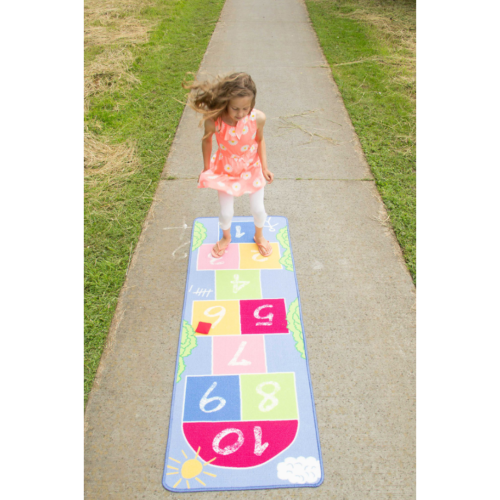 Educational carpet for children, jumping numbers,...